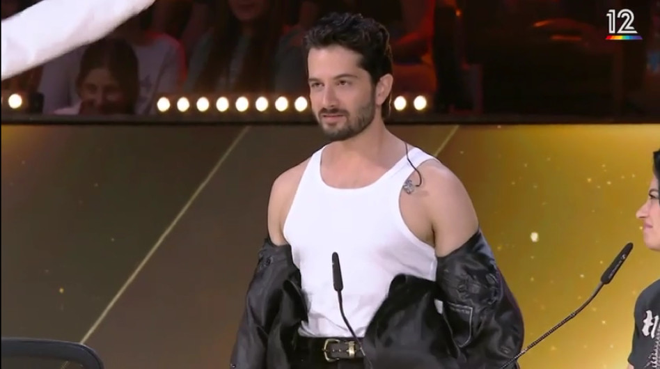 רן דנקר ב''הכוכב הבא'' (צילום: באדיבות קשת 12)