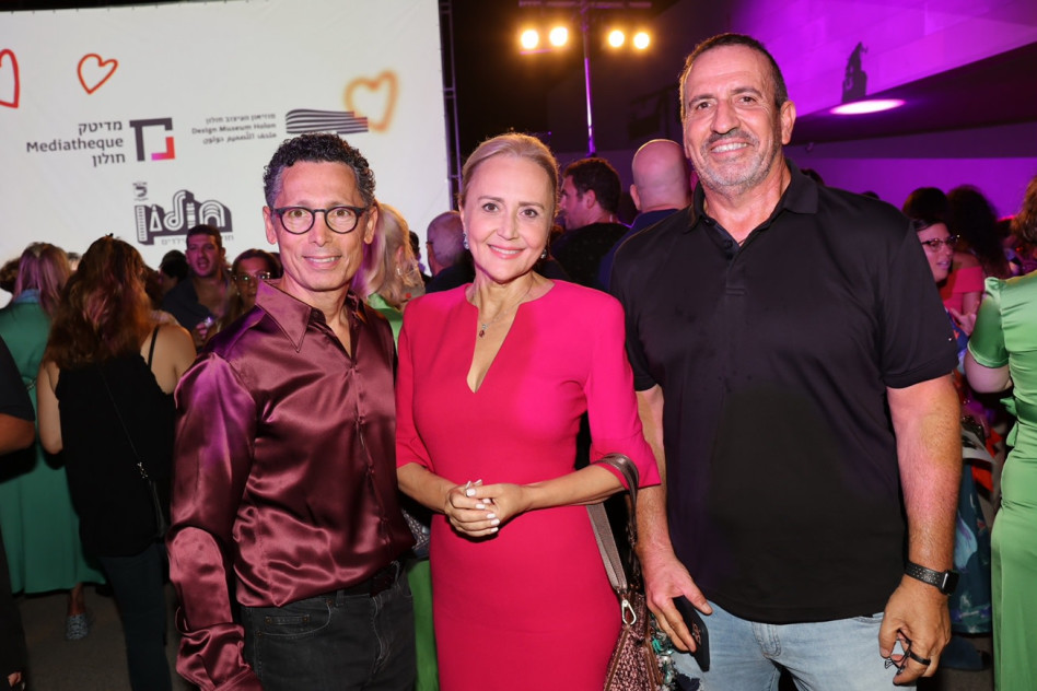 איל וולדמן אירמה מיכאלי והרצל חבס (צילום: רפי דלויה)