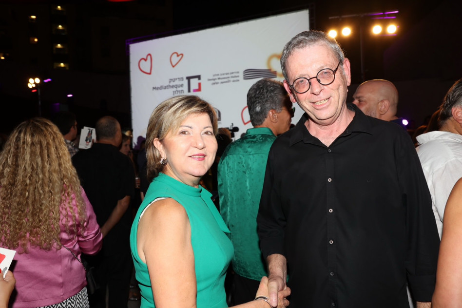 דני וייס ונורית לוי (צילום: רפי דלויה)
