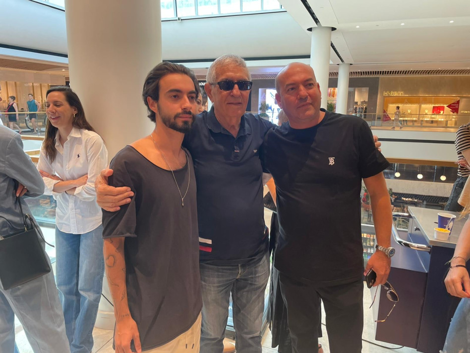 אייל ברקוביץ', זאב ברקוביץ', ליאור ברקוביץ' (צילום: לנס הפקות - ערן לם)