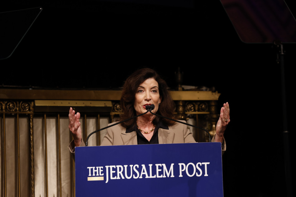 מושלת מדינת ניו יורק, קאת'י הוקול (צילום: מרק ישראל סלם)