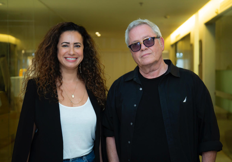 שלמה ארצי וטל גרנות-גולדשטיין (צילום: משה שי)