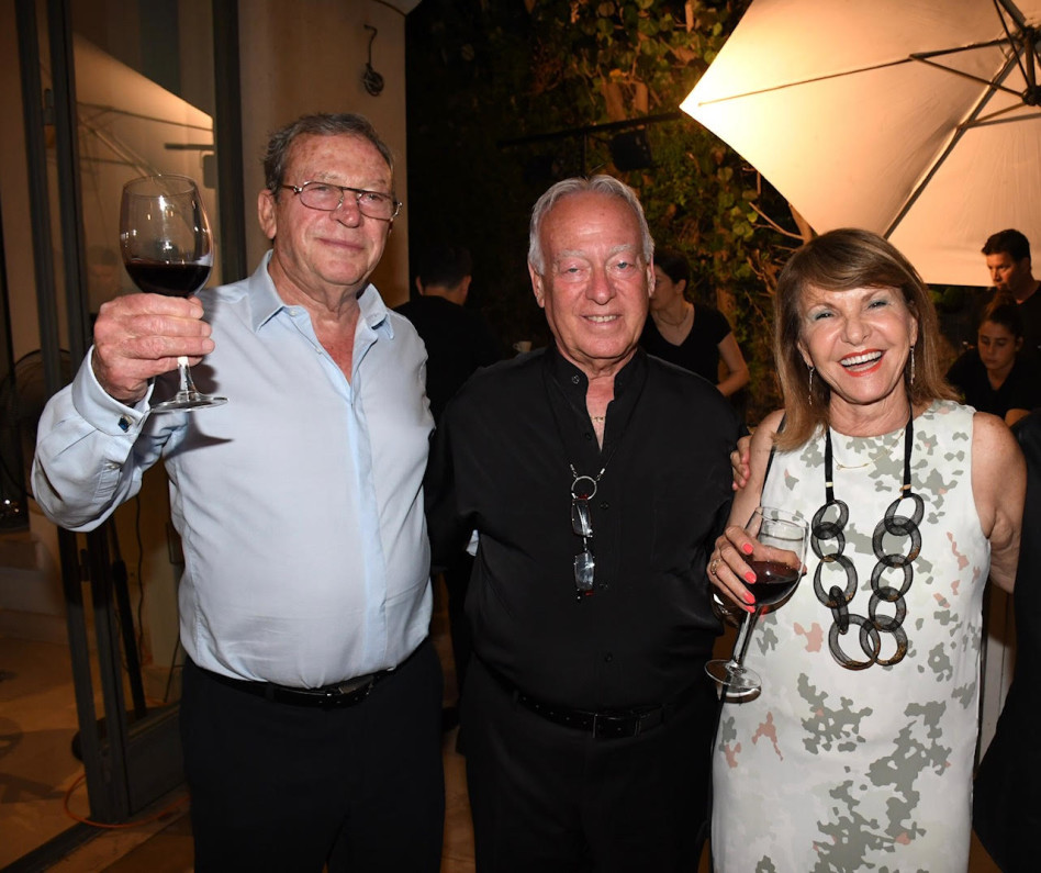 רותי ליבנה, חיים סאמט ויהודה זיסאפל (צילום: אביב חופי)