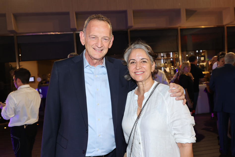 אורלי מסקין ויוחנן לוקר (צילום: רפי דלויה)