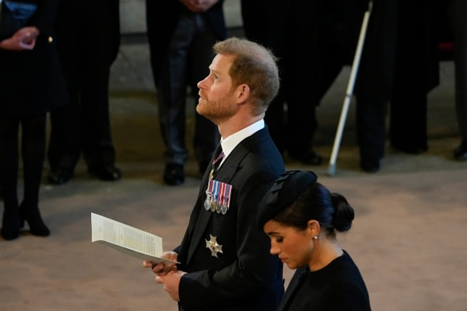 הנסיך הארי והדוכסית מייגן מרקל (צילום: WPA Pool/Getty images)