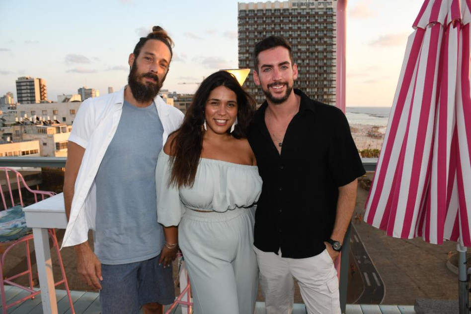 מתן וייס, מעיין דורי, ליעד דון (צילום: אביב חופי)