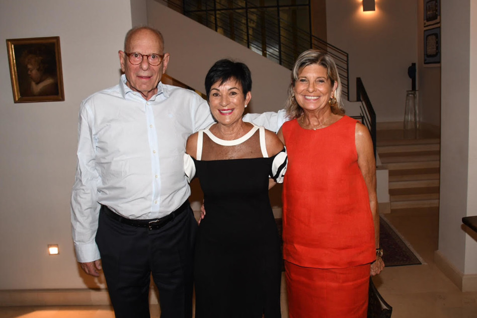 יעל אונגר, עליזה יפו ורמי אונגר (צילום: אביב חופי)