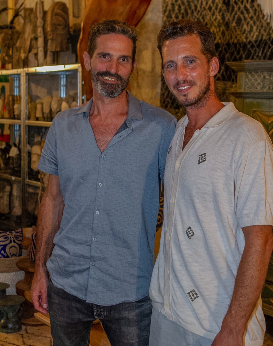 ברק רחמני ולירון לבו (צילום: רן לזרוני)