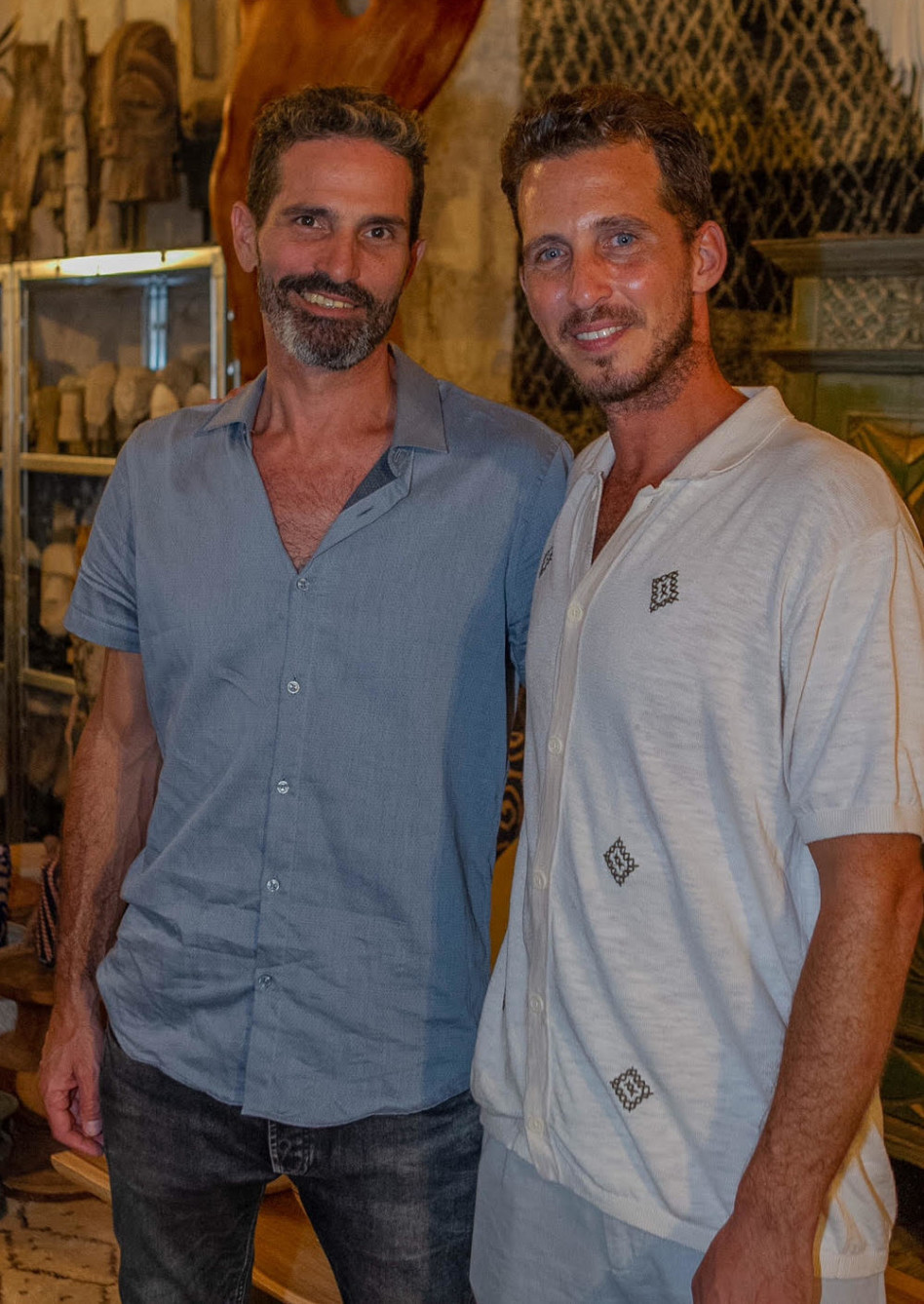 ברק נחמני ולירון לבו  (צילום: רן לזרוני)