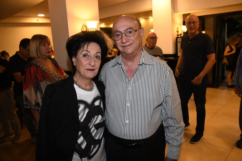 גדעון וחנה המבורגר (צילום: אביב חופי)