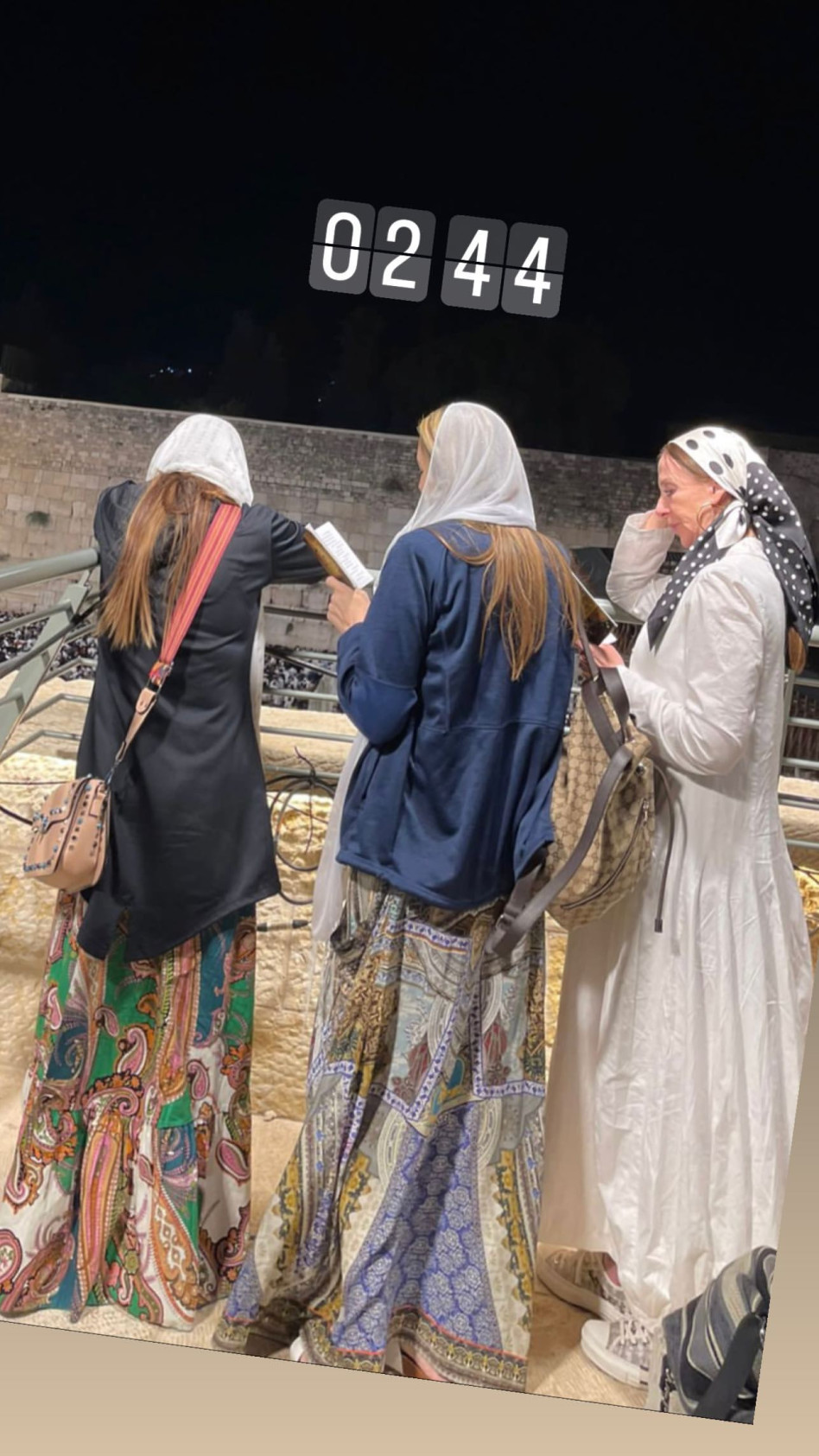 אופירה אסייג, לאה שנירר ופולה בליק (צילום: צילום מסך אינסטגרם)