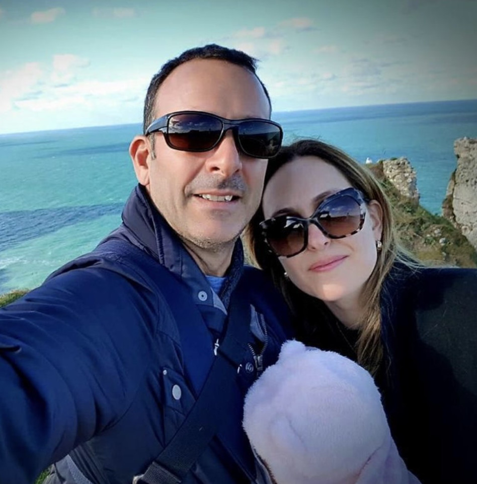 קרן מרציאנו, מיכאל פרץ (צילום: צילום מסך אינסטגרם)