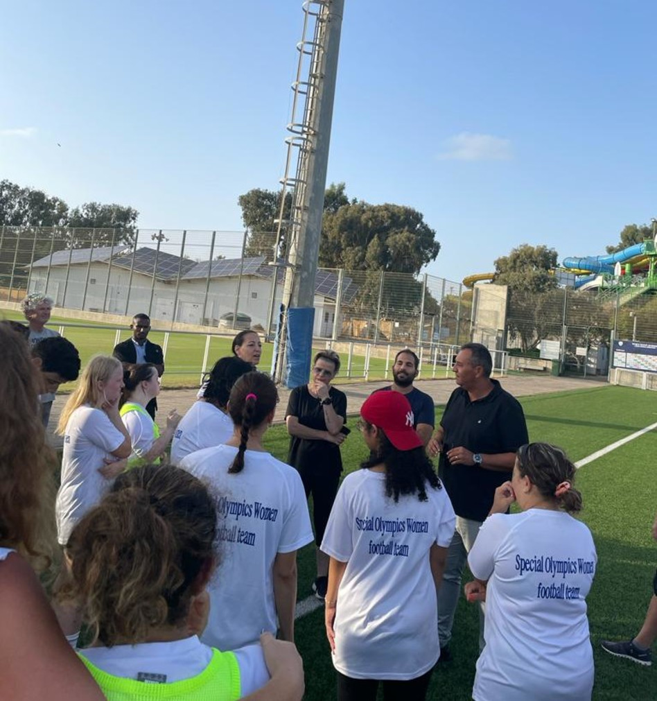 נבחרת הנשים של הספיישל אולמפיקס (צילום: צילום פרטי)