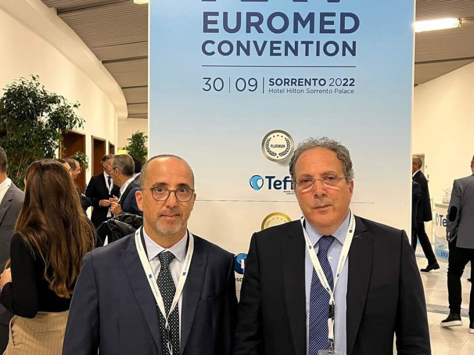 נתן אלאלוף ודניאל אלאלוף (צילום: באדיבות קבוצת הספנות אלאלוף)