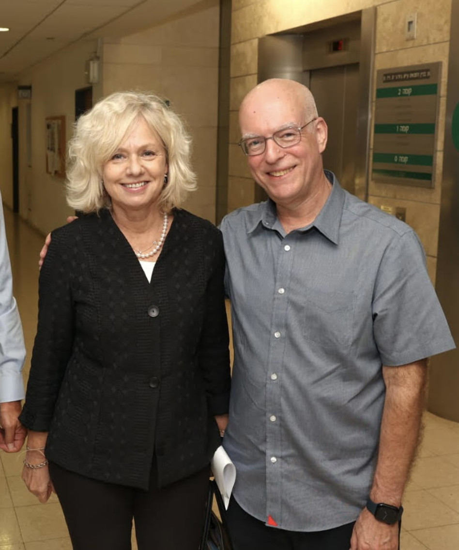 אריאל פורת וגלי בהרב-מיארה (צילום: איציק בירן)