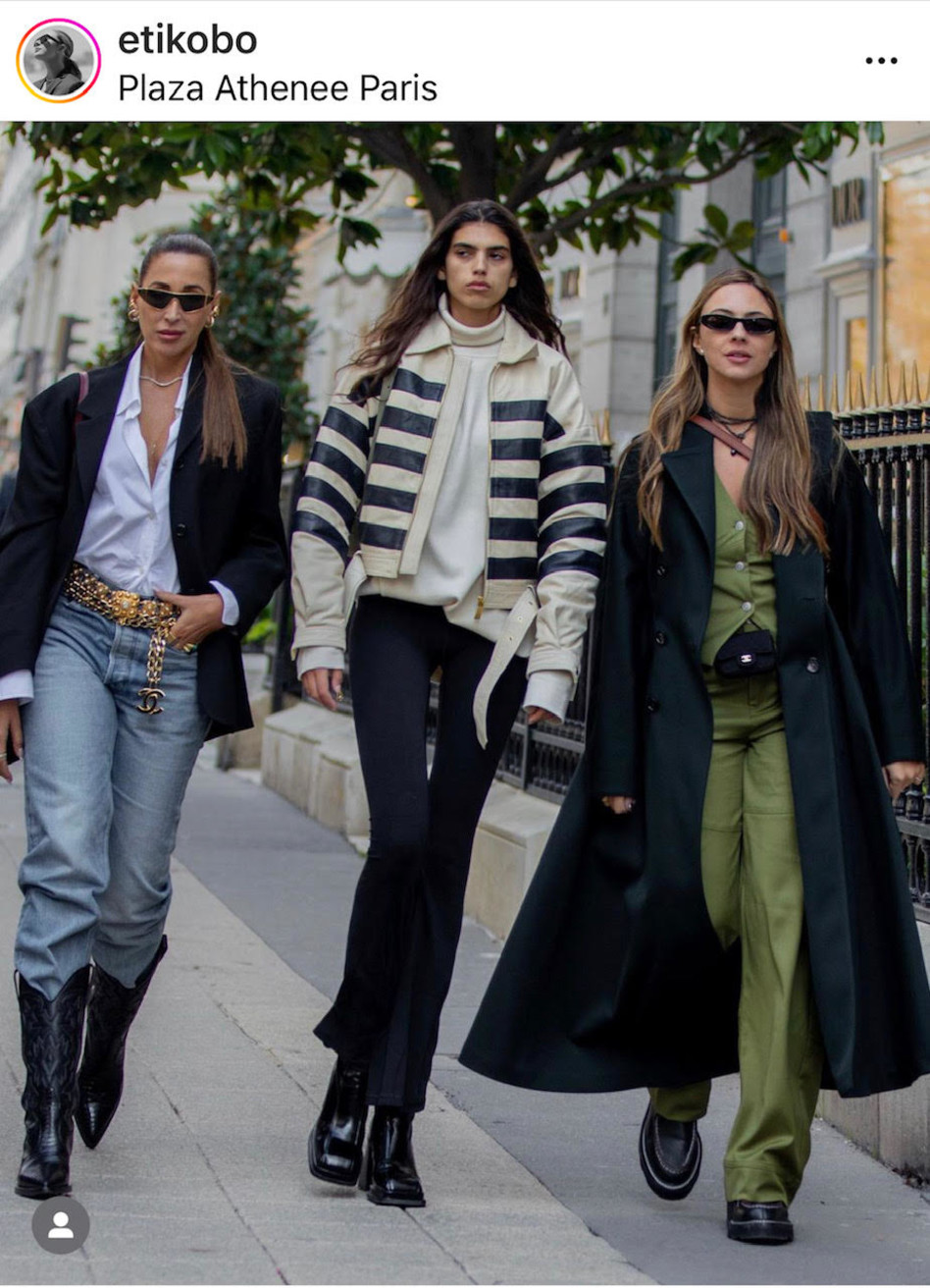 אתי קובו, סאן מזרחי ורוני קובו (צילום: Asaf thestreetvibe מתוך אינסטגרם)