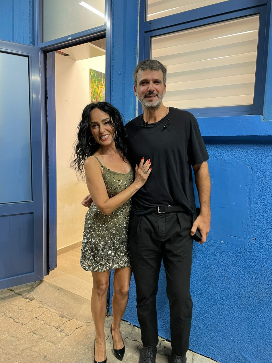 עידן חביב וריטה (צילום: פסטיבל עכו לתיאטרון אחר)