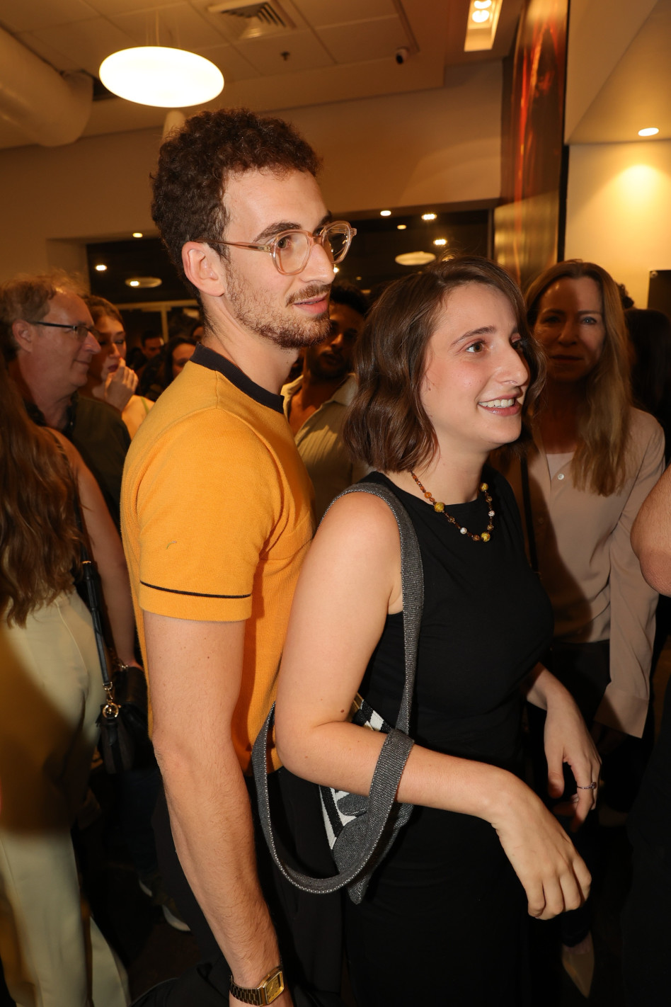 אלונה סער ויותם ג'ונתן רבינו (צילום: רפי דלויה)