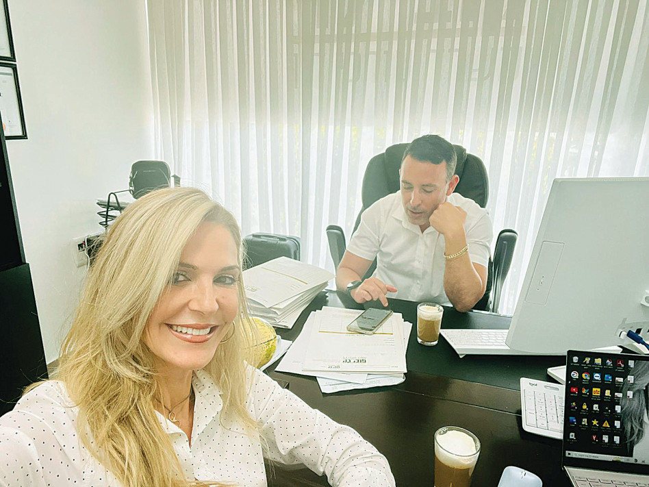 אתי כרייף וקובי לוי (צילום: פרטי)