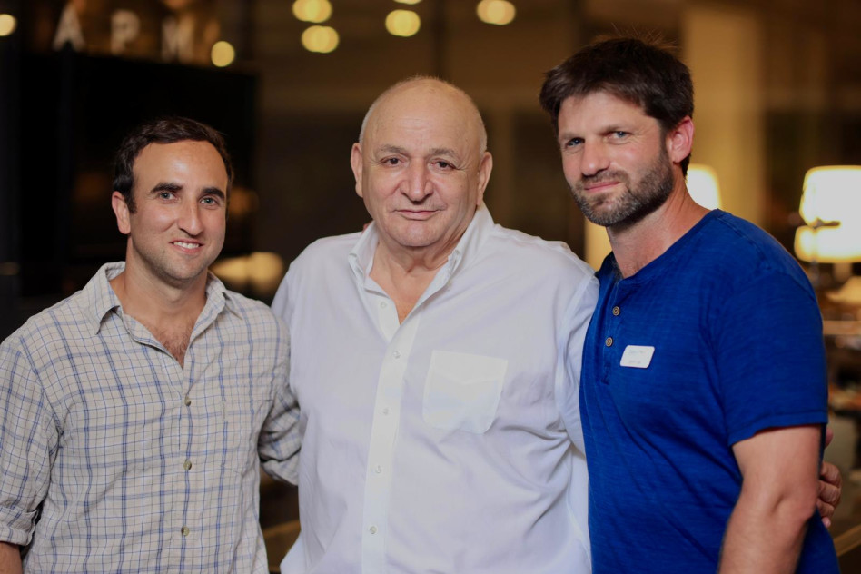 און ריפמן, יצחק תשובה, יואל זילברמן (צילום: איגור פרברוב)