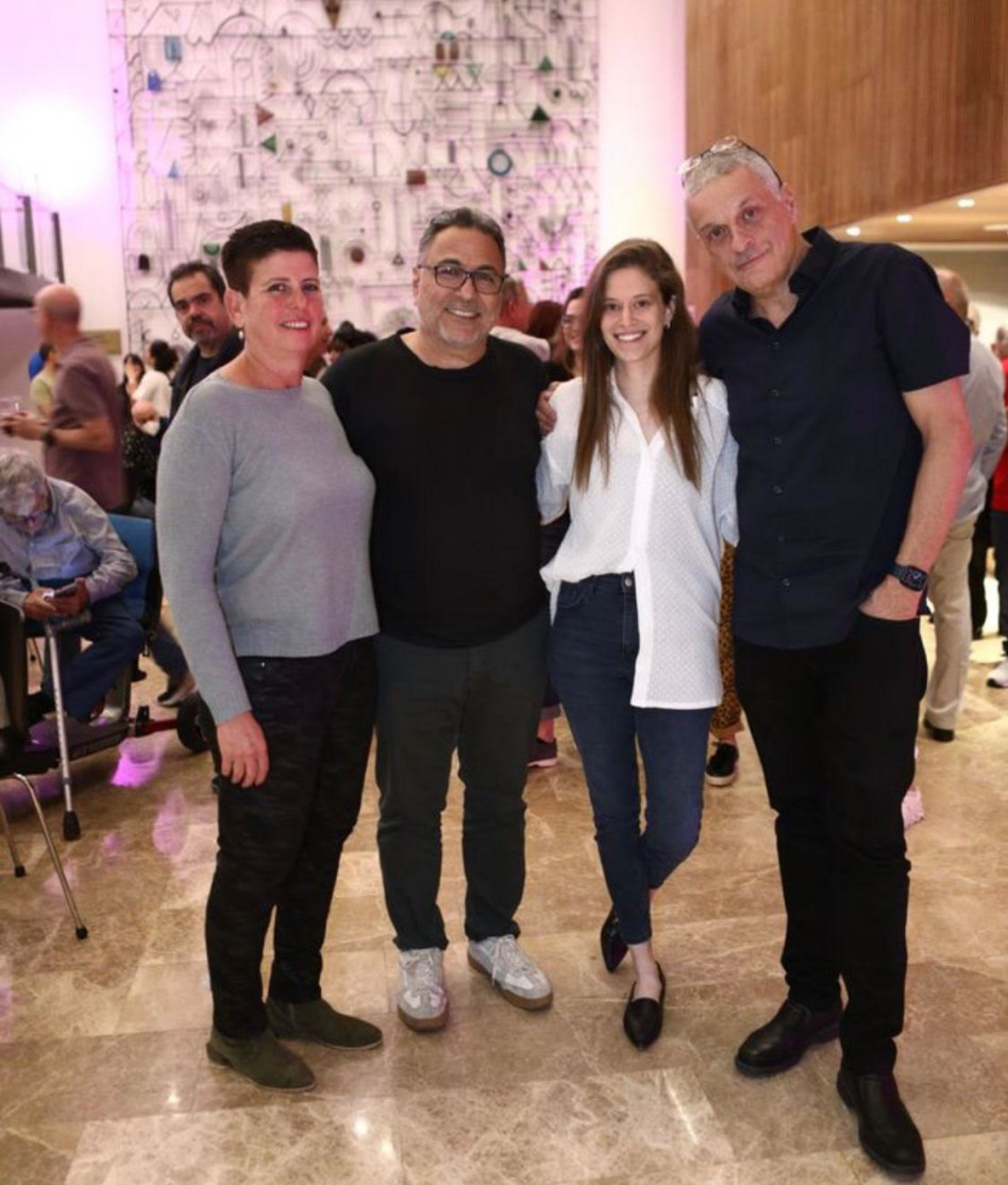 בני ואלכס שוילי, חיים כהן ודלית קורל (צילום: אסף לב)