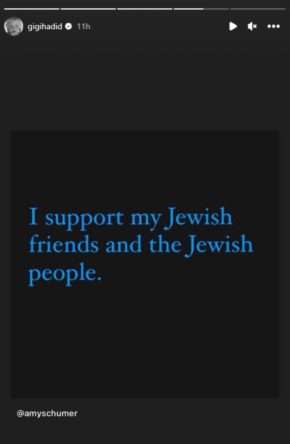 ג'יג'י חדיד (צילום: צילום מסך אינסטגרם)