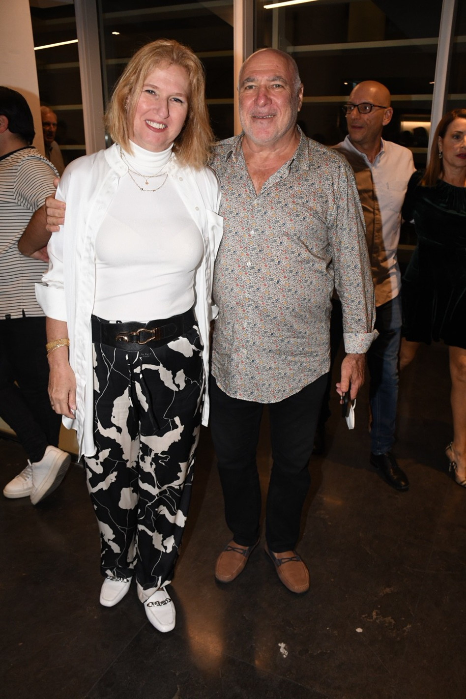 נפתלי שפיצר וציפי לבני (צילום: אביב חופי)