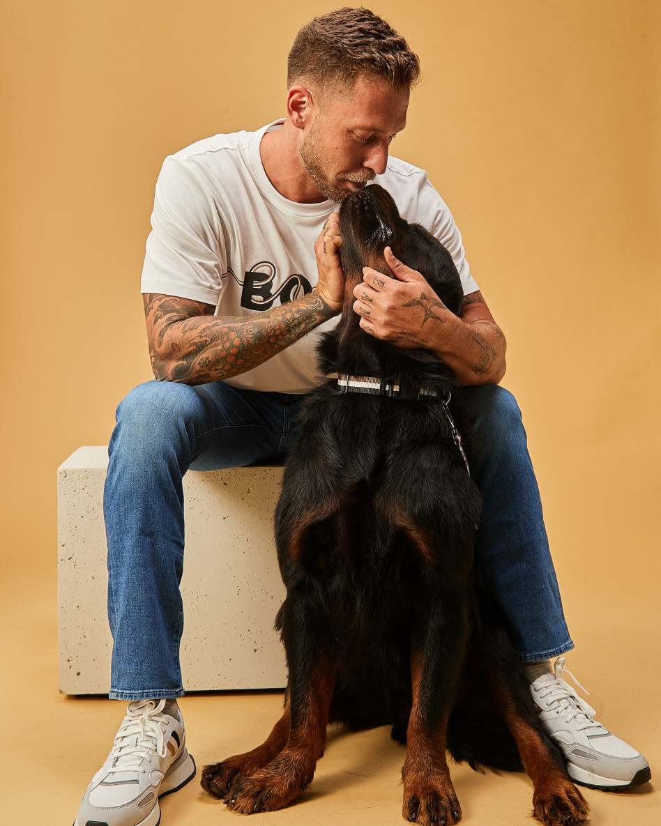 דור רפאלי והרצל (צילום: אלרן רוז)