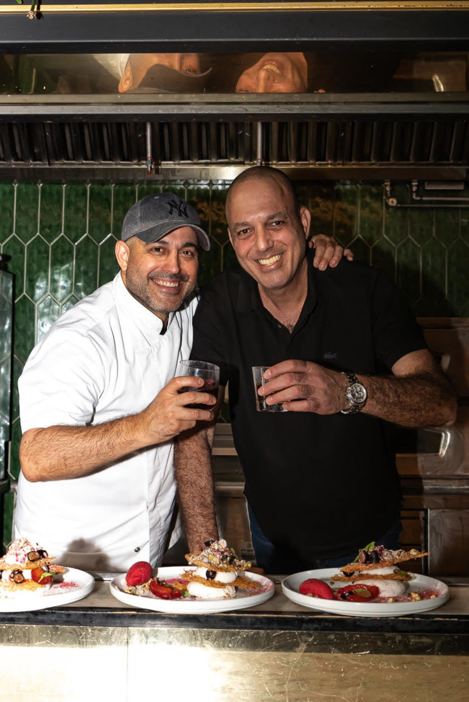 חן רזיאל ומאיר אדוני (צילום: עדי חזן סידון)