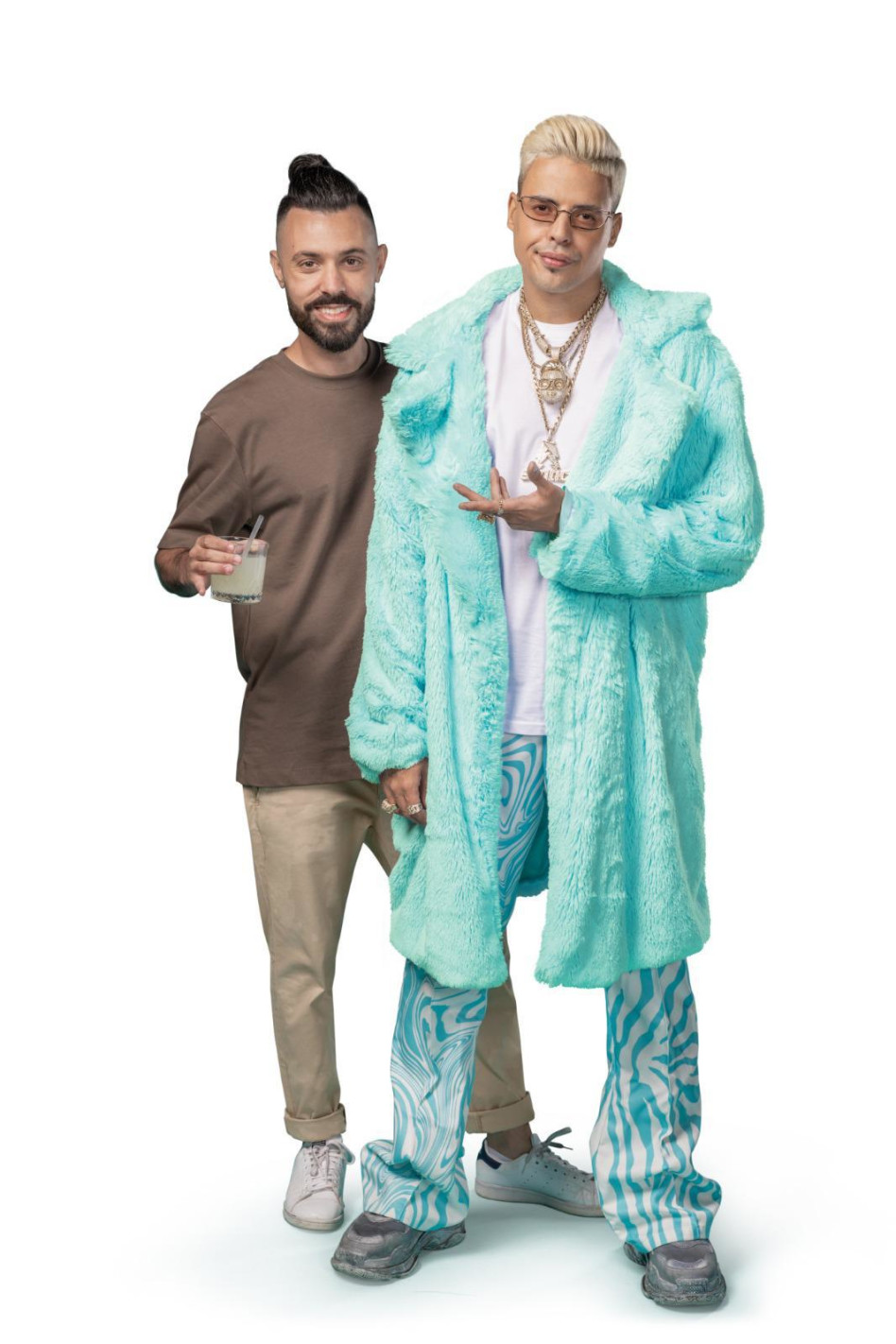 סטטיק וירדן פלג (ג'ורדי) (צילום: מיכה לובטון)