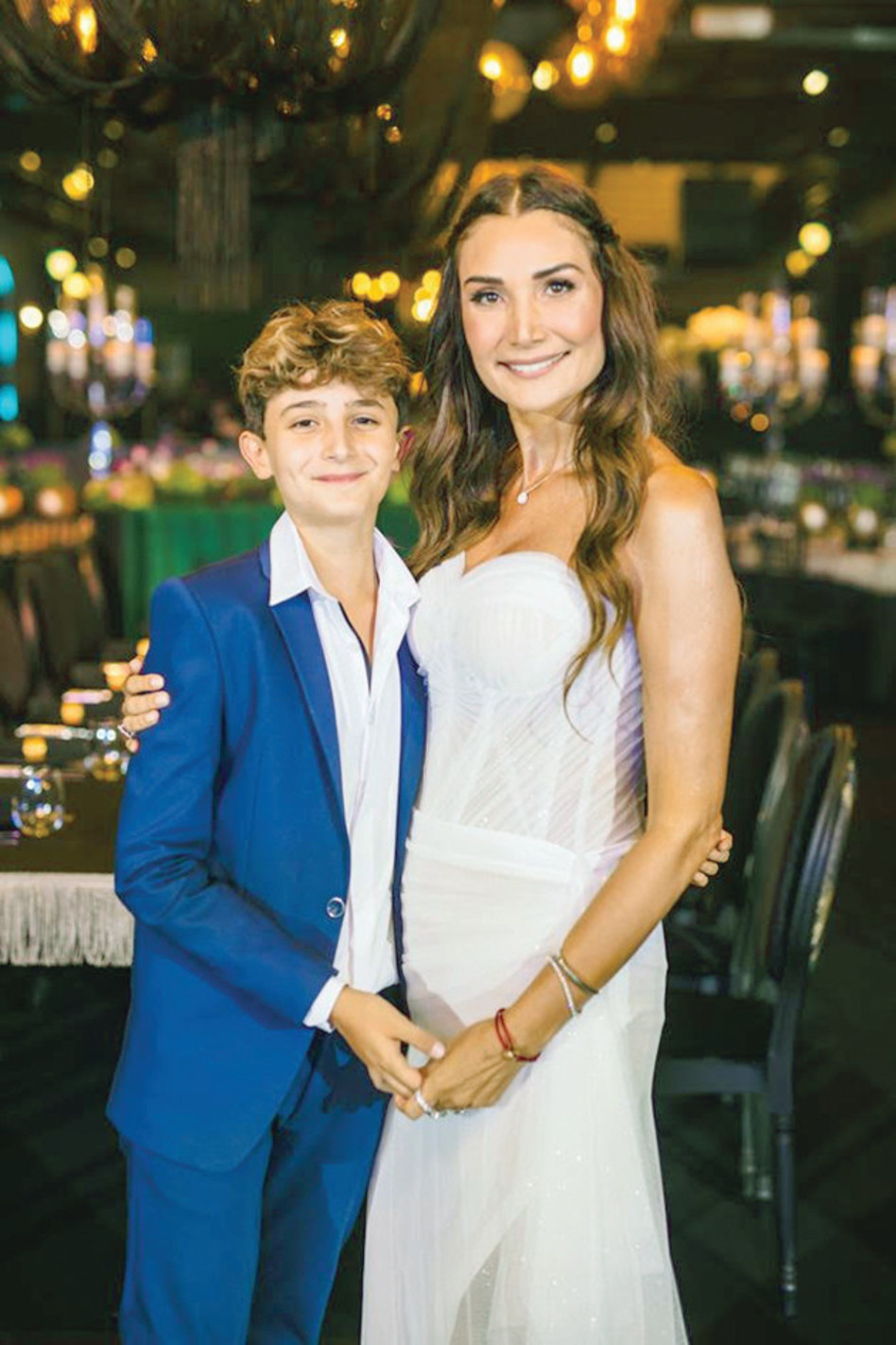 רומי קנבל ובנה אלון  (צילום: יובל לוי)