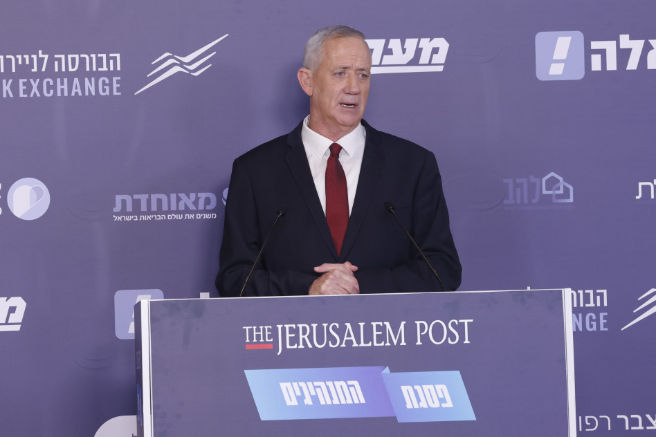 בני גנץ (צילום: מרק ישראל סלם)