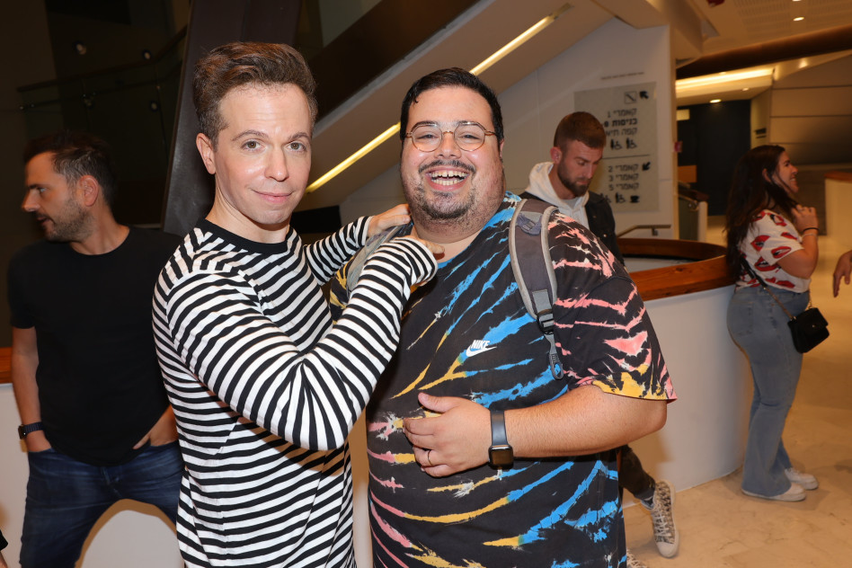 אוראל צברי ורועי בר נתן (צילום: רפי דלויה)