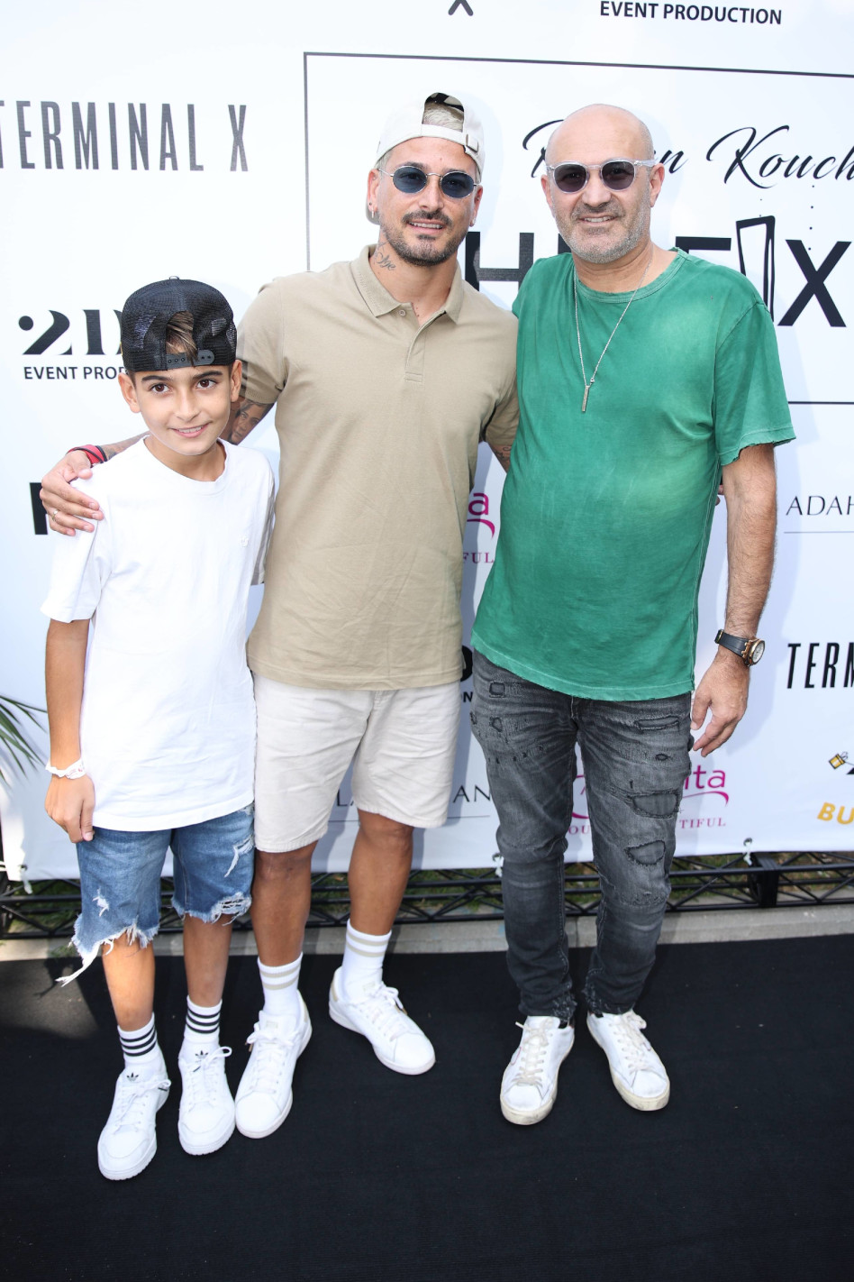 רונן קוחלי, מאור בוזגלו, ריי בוזגלו (צילום: אור גפן)