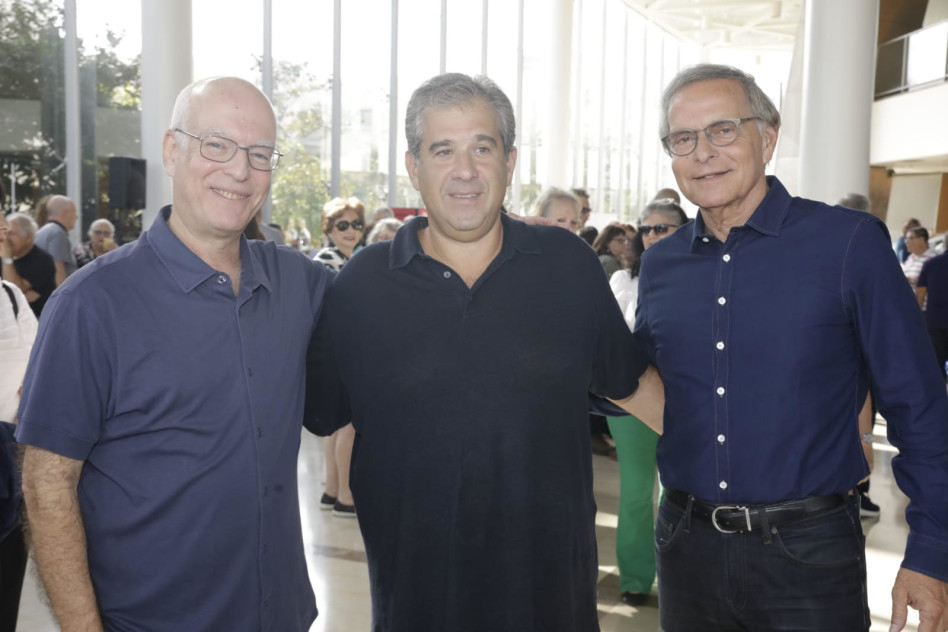 אמנון דיק, אסי שמלצר ואריאל פורת (צילום: יעל צור)
