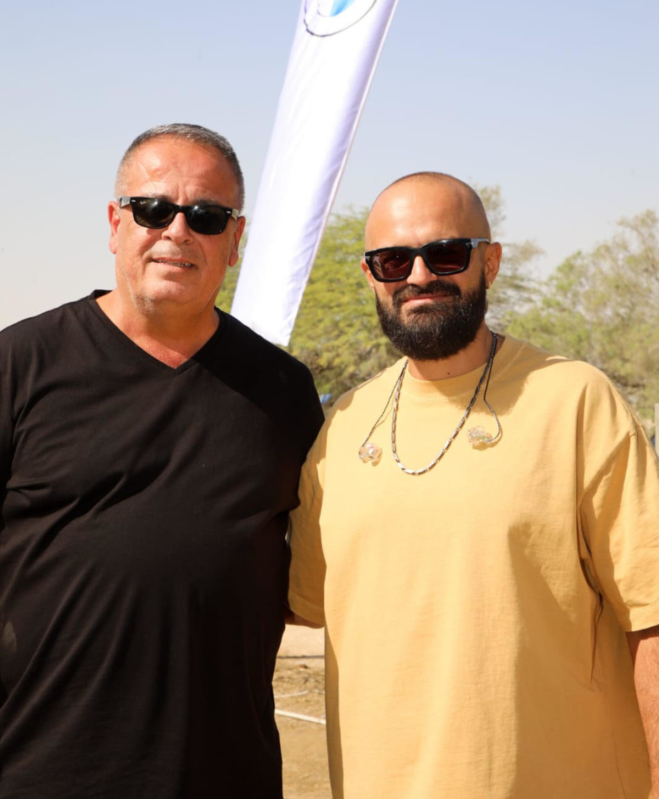 אברהם טל ויורם מזרחי (צילום: תומר פדר)