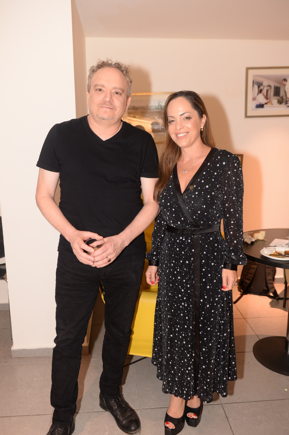 הילה קניסטר בר-דוד ויזהר אשדות (צילום: דורון שלום)