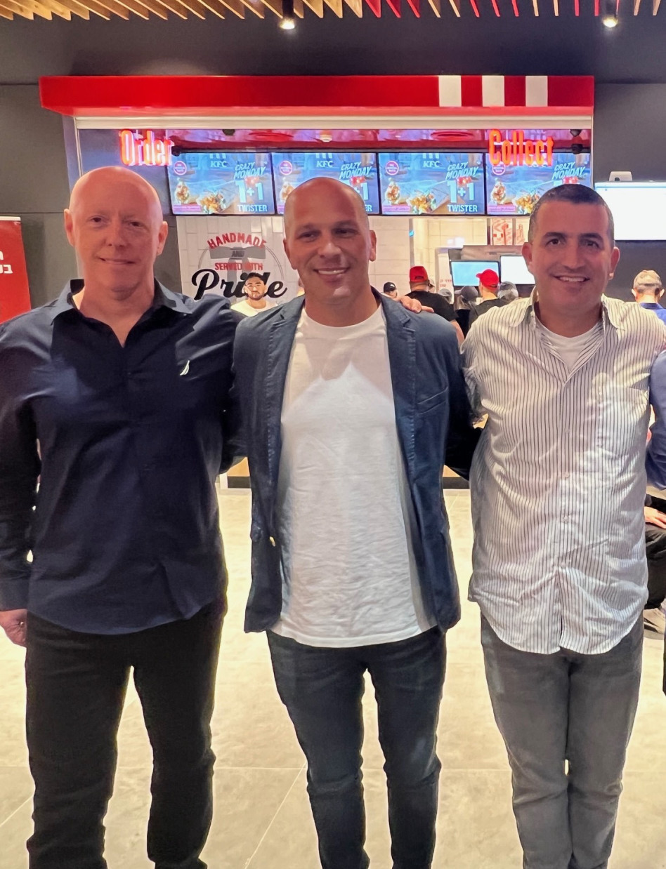 אבי אדרי, ניר לוינגר ועומר זיידנר (צילום: ערן קליגר יח''צ)