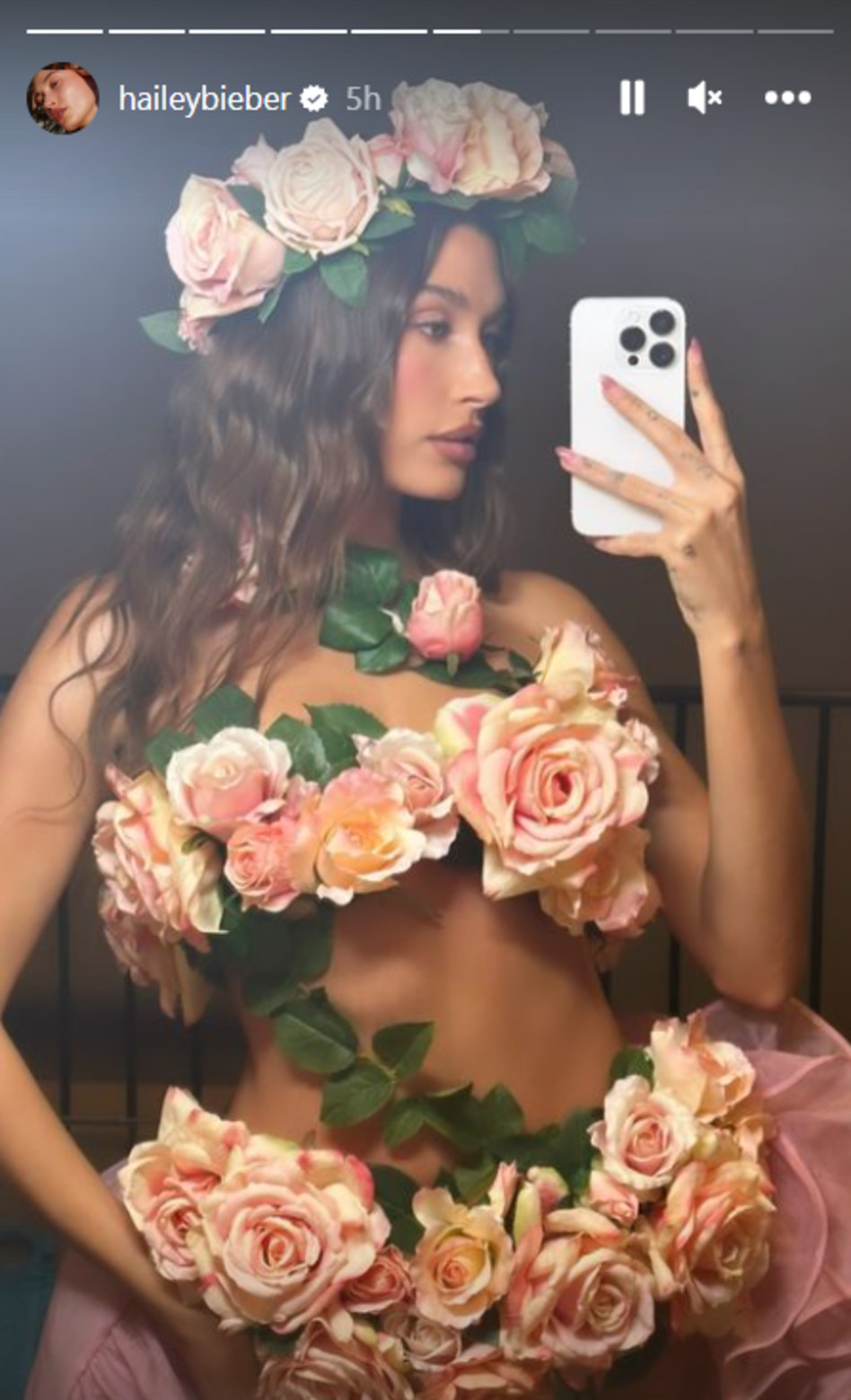 היילי ביבר (צילום: צילום מסך אינסטגרם)