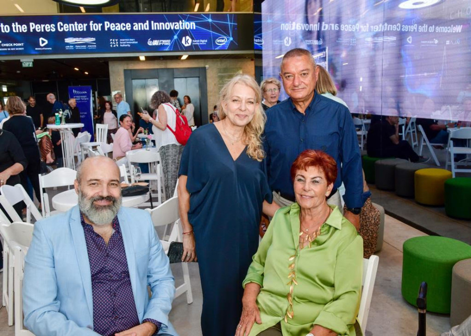 חאלד כבוב, איריס לושיף מיכל רובינשטיין שמגר ואורן דוברונסקי (צילום: כפיר סיוון)