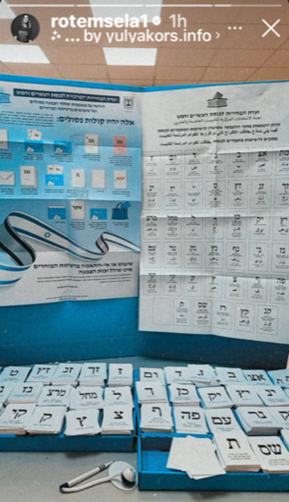 הסלבס בוחרים - רותם סלע (צילום: צילום מסך אינסטגרם)