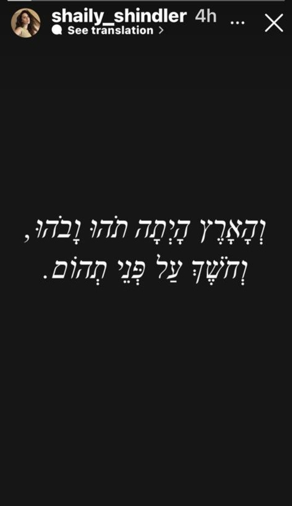 הסלבס מגיבים לתוצאות הבחירות - שיילי שניידר (צילום: צילום מסך אינסטגרם)