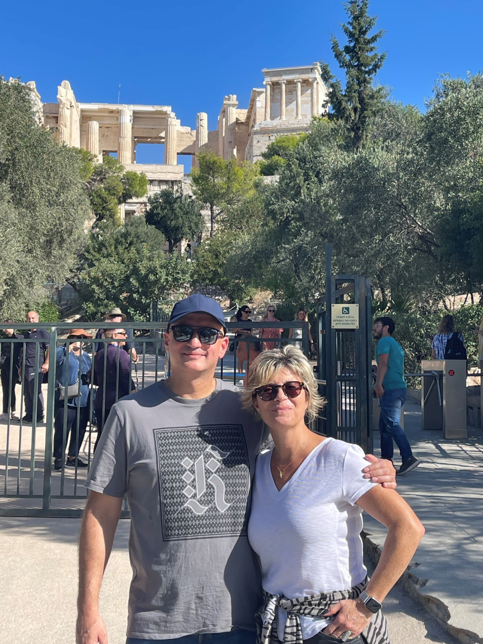 ציפי איסר-איציק ואלון פומרנץ (צילום: דוד תמר)