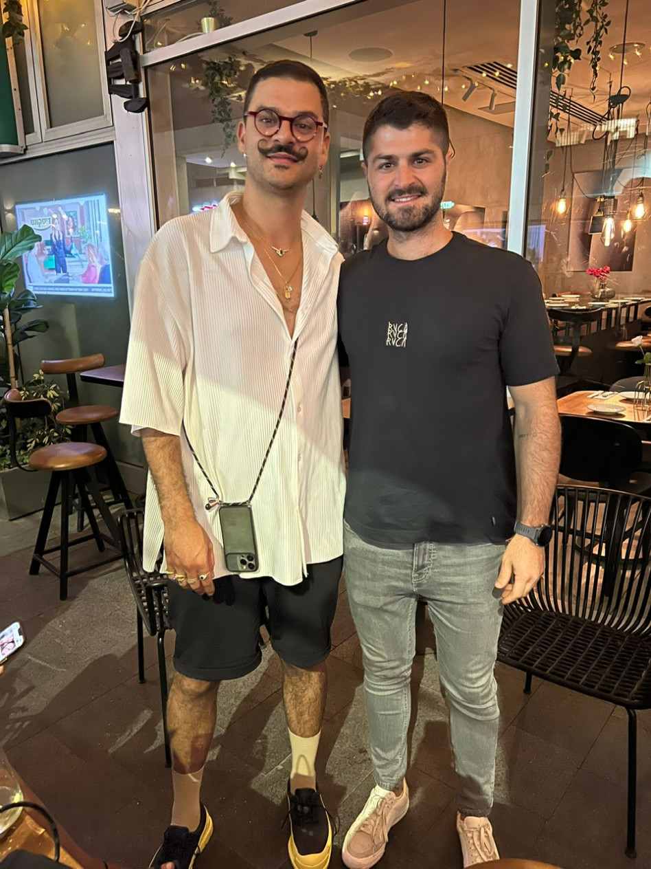 גיל חן ודרור קונטנטו (צילום: יהודה יקר)