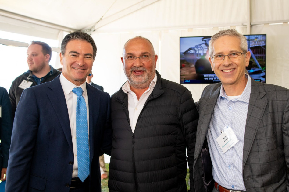 ניק כהן, דורי דוידוביץ' ויוסי כהן (צילום: Ryan Nave)