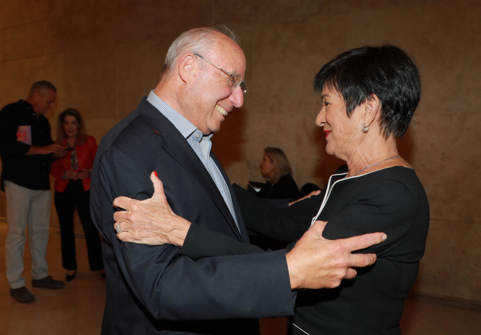 עליזה יפו ויעקב פרנקל (צילום: דנה קופל)