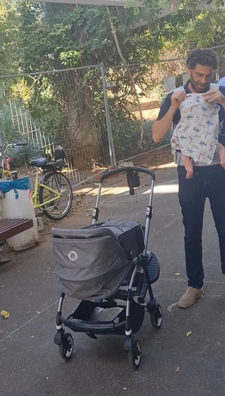 יוס מרשק מדגמן אבהות (צילום: פרטי)