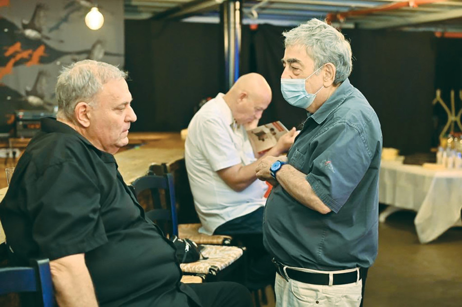 חיים שטנגר , חיים באר ובני ציפר (צילום: נדב כהן יונתן)