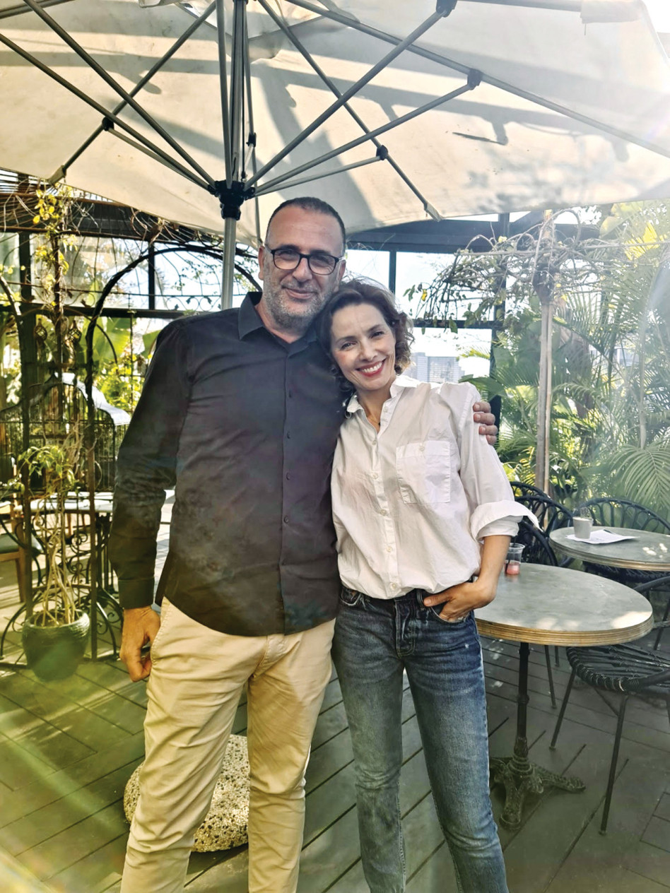 מילי אביטל וחגי ארביב (צילום: שחף סגל)