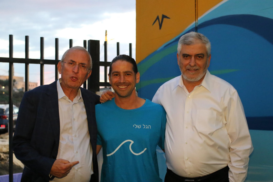 דב קוטלר, ירון וקסמן וצביקה אגמון (צילום: ניסו עיני)